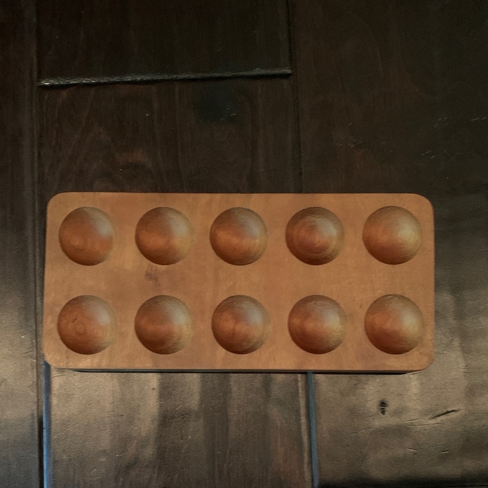 Chickadee Wood Toys Double Sided Wooden 10 frame